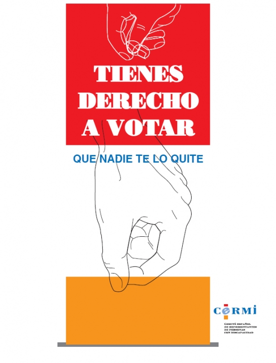 Según datos de la Fiscalía General del Estado, en España hay 80.000 personas privadas del derecho de sufragio por discapacidad. 