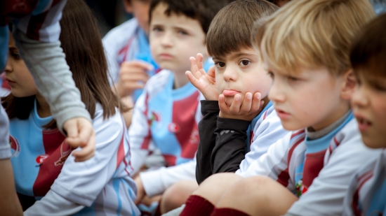 Nicolás con sus compañeros del  San Isidro Rugby Club. 