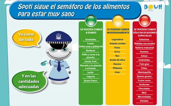 Ficha informativa incluida en el programa. 