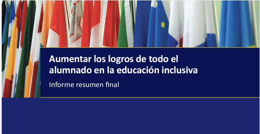 Ir a Aumentar los logros de todo el alumnado en la educación inclusiva