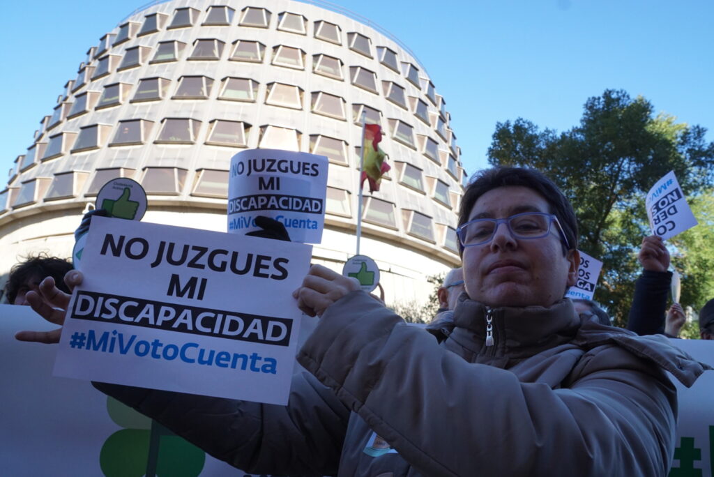 Portada post DOWN ESPAÑA insta al Congreso a que apoye la reforma legal para otorgar el derecho al voto a todas las personas con discapacidad