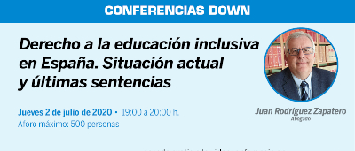 «España tiene la vergüenza de no tener adaptadas las leyes educativas a los derechos de las personas con discapacidad»