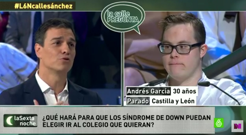 La apuesta firme por la educación inclusiva, ausente en el discurso político de Pedro Sánchez