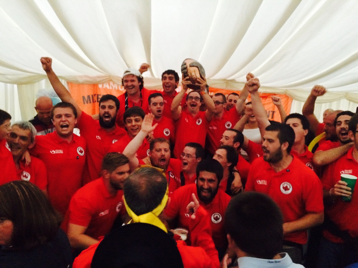 Gaztedi Rugby Taldea, un gran equipo inclusivo, y ahora también campeón mundial