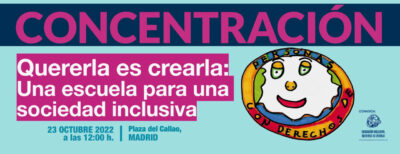 Portada post DOWN ESPAÑA se une al manifiesto de ‘Quererla es crearla’ por una educación inclusiva