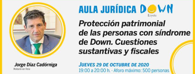 «Las personas con discapacidad no tienen ninguna limitación para ser titulares de bienes o de derechos»