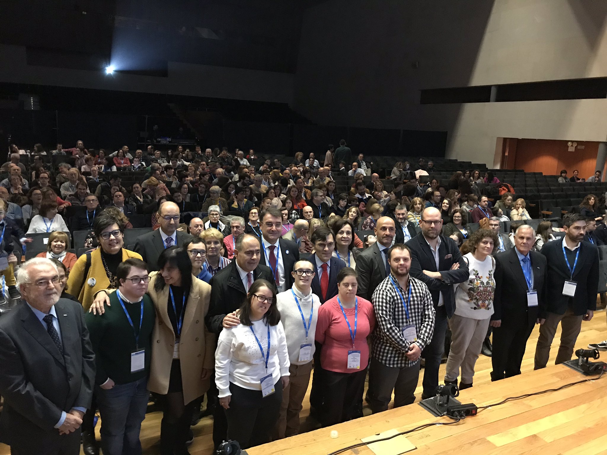 Inaugurado el XVIII Encuentro Nacional de Familias de Personas con Síndrome Down en Santiago de Compostela