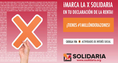 Marca la ‘casilla solidaria’ en tu declaración de la renta y ayuda a colectivos vulnerables