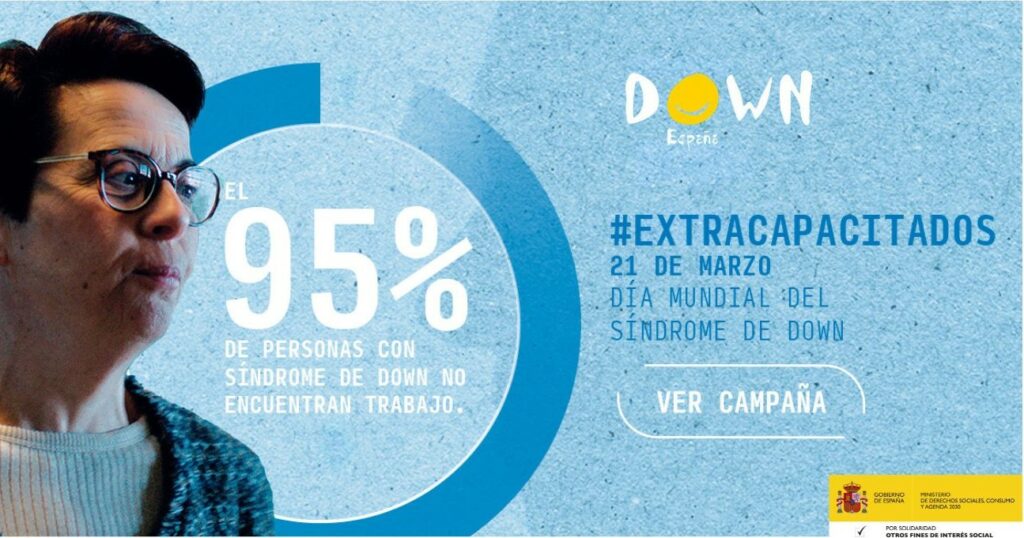 Ir a DOWN ESPAÑA lanza la campaña #ExtraCapacitados para el Día Mundial del Síndrome de Down