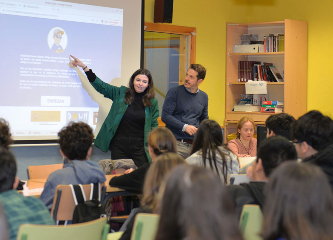 Presentamos ‘MasterCHAR’ en un instituto de Madrid