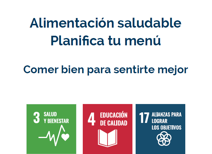 Ir a Alimentación saludable. Planifica tu menú